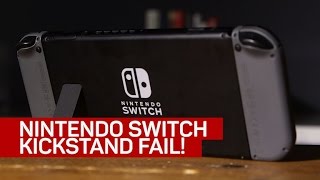 Kickstand fail: Watch the Nintendo Switch fall flat screenshot 2