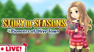 Playing Story of Seasons Pioneers of Olive Town!