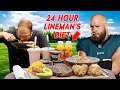 Pro Eater vs NFL Lineman&#39;s INSANE Daily Diet