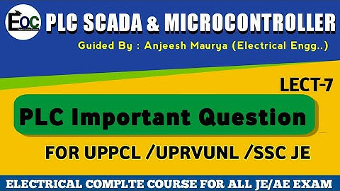 Plc Most important mcq question/ PLC Mcq Question for Electrical /Plc mcq question in Hindi