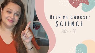 Help Me Choose Science Curriculum | Secular Homeschool | 2024 - 25 | 9th, 5th, 1st, and Kinder