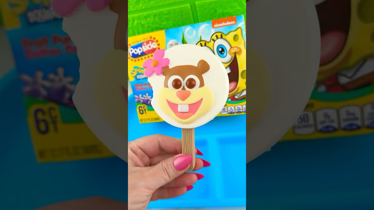 SPONGEBOB POPSICLE Mystery Figures Opening! *I Found What Inside?!* 🧽🧽 