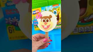 SPONGEBOB POPSICLE Mystery Figures Opening! *I Found What Inside?!* 🧽🧽 #shorts