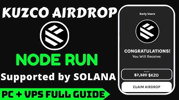 Kuzco Node Run with Supported by Solana || Full Guide for VPS & PC & Mac Users