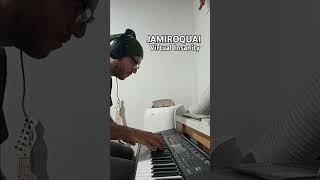 Jamiroquai - Virtual Insanity (1er Verso) #practice #piano #keyboard #keyzone #music #theory #funk
