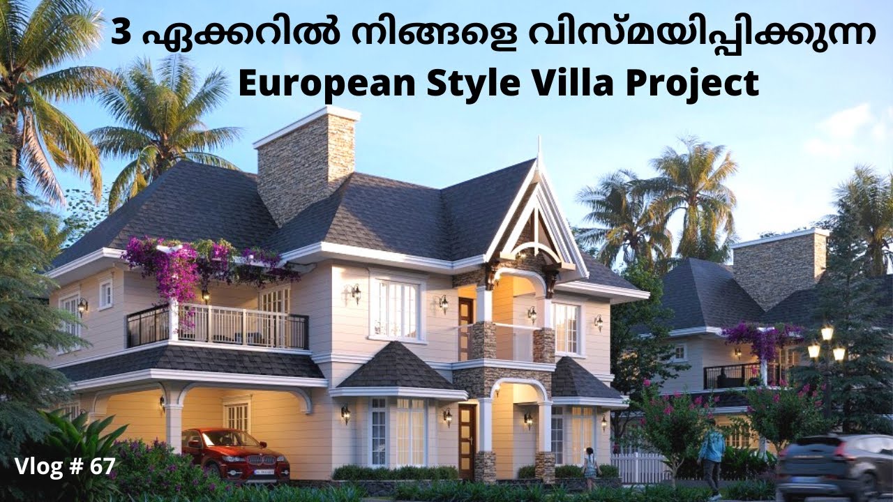 Newly Launched European Style Villa Project in KOCHI with Individual Swimming Pool|12Cents |3000Sqft
