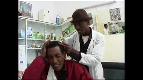 Eritrean comedy Suzinino and Tafla "Barber/ barberi”