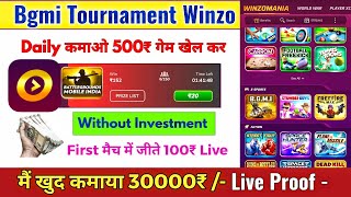 Winzo App Se Paise Kaise Kamaye | How to Play Winzo Bgmi Tournament | Hackers in Winzo Bgmi ? 🤔