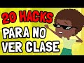 20 TRUCOS PARA ZAFARSE DE CLASES  #ColeHacks 😎