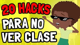 20 TRUCOS PARA ZAFARSE DE CLASES  | Chistes Cortos