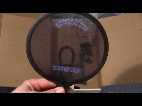 UNBOXING - Filtro Anti Pop SHURE PS-6, en español 🎙️🔊🎵