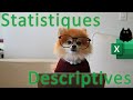 Excel  utiliser lutilitaire danalyse pour les statistiques descriptives tutoriel pratique