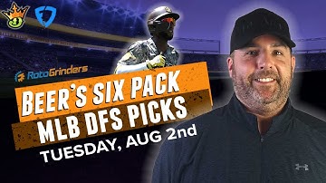 DRAFTKINGS & FANDUEL MLB PICKS TODAY (8-2-22) DFS 6 PACK