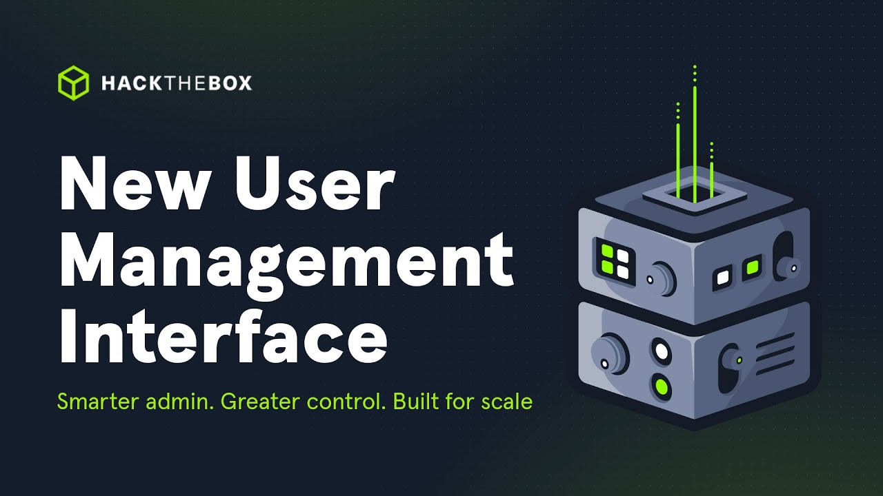 Introducing the new User Management Interface | Hack The Box - YouTube