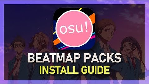 OSU! - How To Install Beatmap Packs