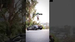 Biker Jumps FULL SPEED Over $250k McLaren😳 @Rileydrickersen