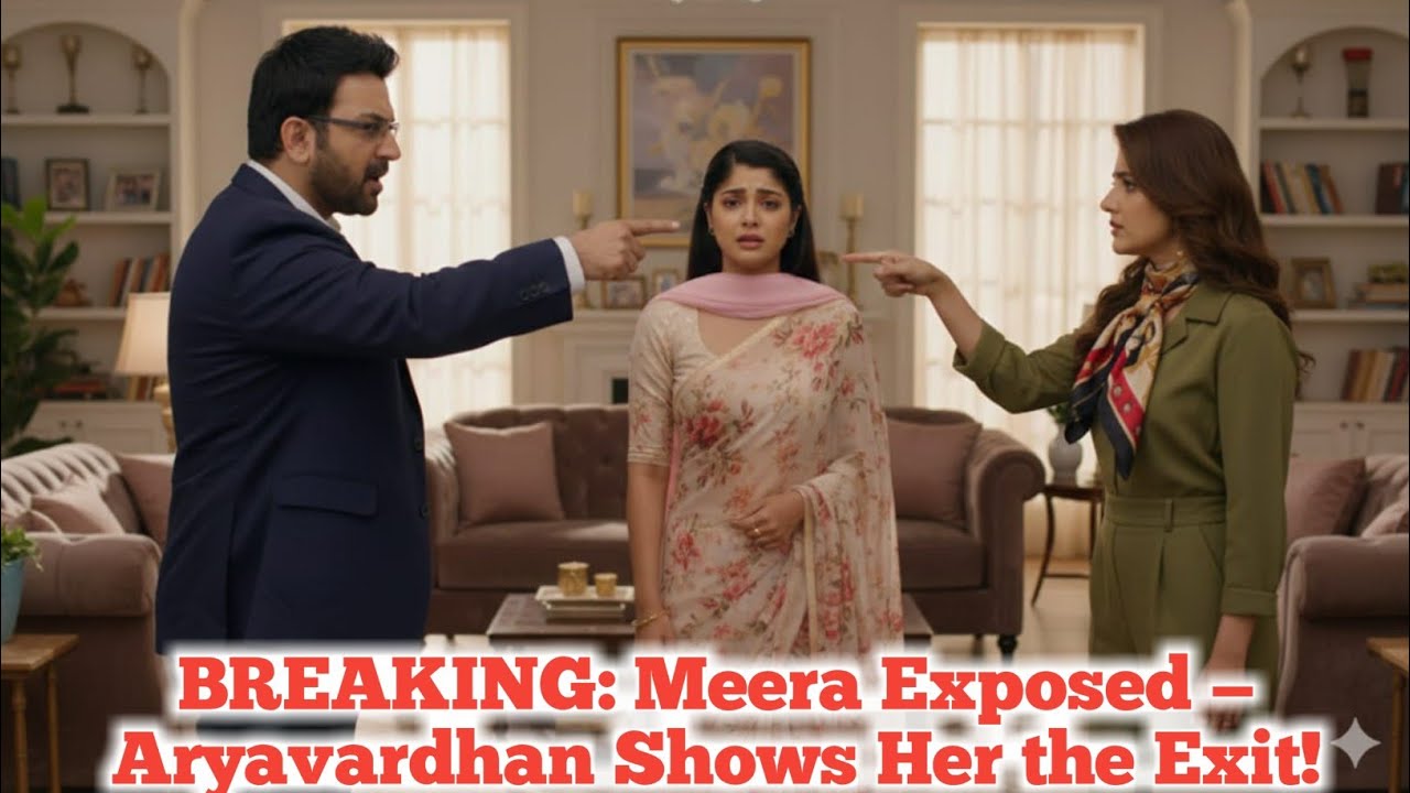 BREAKING: Meera Exposed — Aryavardhan Shows Her the Exit!