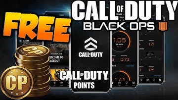 Black Ops 4: FREE 500 COD Points & Earn In Game Items! (BO4 Companion App Introduction)