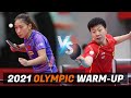 Ma Long vs Liu Shiwen | 2021 Chinese Warm-up for Olympic