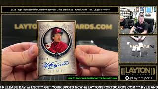 2023 Topps Transcendent Collection Baseball Case Break #22   RANDOM HIT STYLE 55 SPOTS