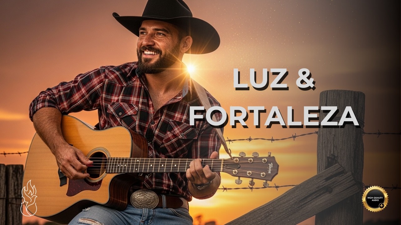 Luz e Fortaleza - Sertanejo: O Senhor é Minha Luz e Fortaleza! Viola Raiz que Vai TOCAR Seu CORAÇÃO!