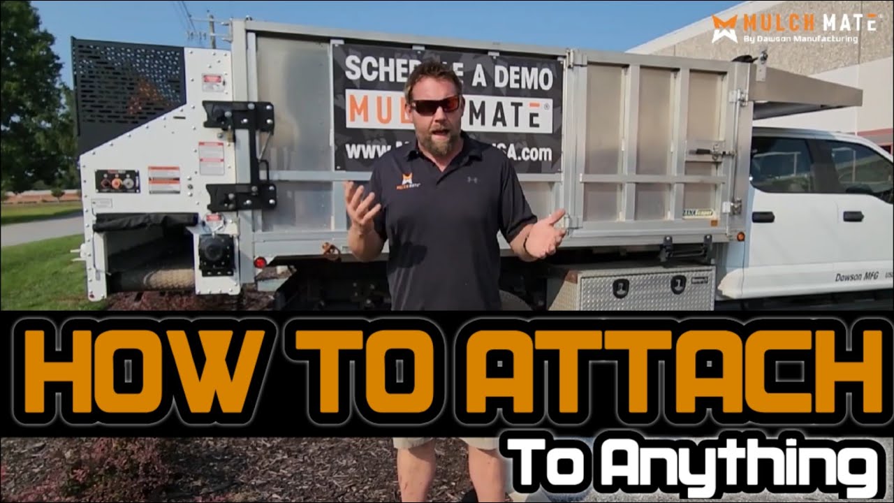 Mulch Mate mounting options & application YouTube