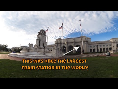 Video: Jul 2020 på Union Station i Washington, D.C