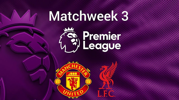 FA Premier League, 24/25, Matchweek 3, Man Utd vs Liverpool