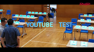 Ruijie RG-AP820-L(v2) Multi-client Test (e-learning school) for 50 Apple iPad (1Min)