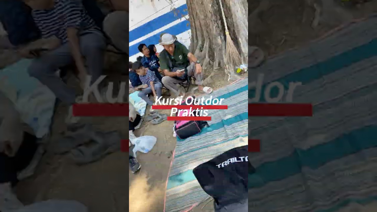 TrailTop Kursi Lipat Outdoor Serbaguna Kursi Lipat Camping Tebal