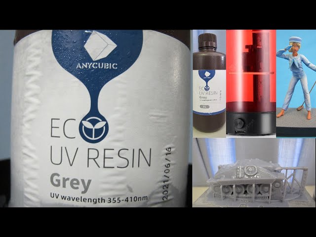 Initial Impressions of the Anycubic Plant-based UV Resin (Eco UV