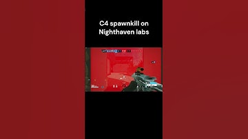 C4 spawnkill on Nighthaven labs #shorts #shortsvideo #rainbowsixsiege #r6s #r6clips #spawnkill #c4