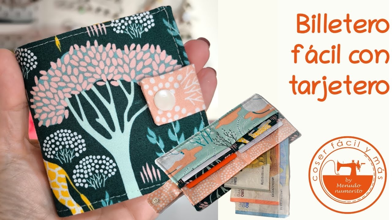 Billetero fácil con tarjetero