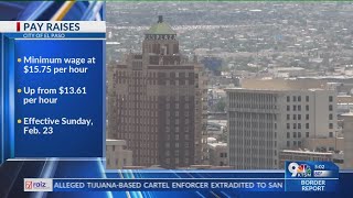 City of El Paso raises minimum wage for its employees