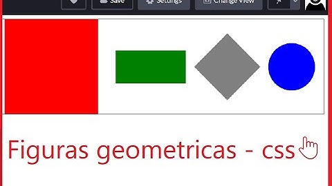 como hacer figuras geometrica en css