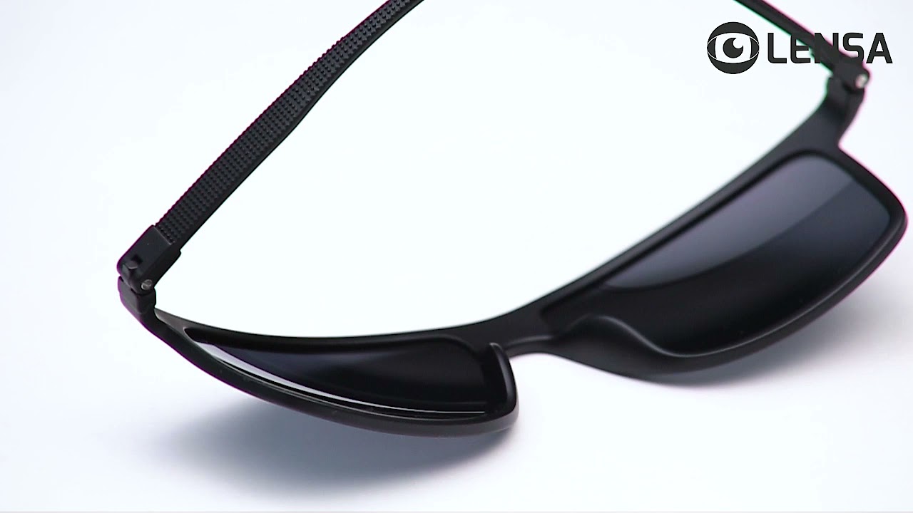 Unboxing ochelari de soare barbati Polarizen SP109 001 – LENSA.RO