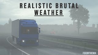 Realistic Brutal Weather v4.2.4 | Euro Truck Simulator 2 Mod