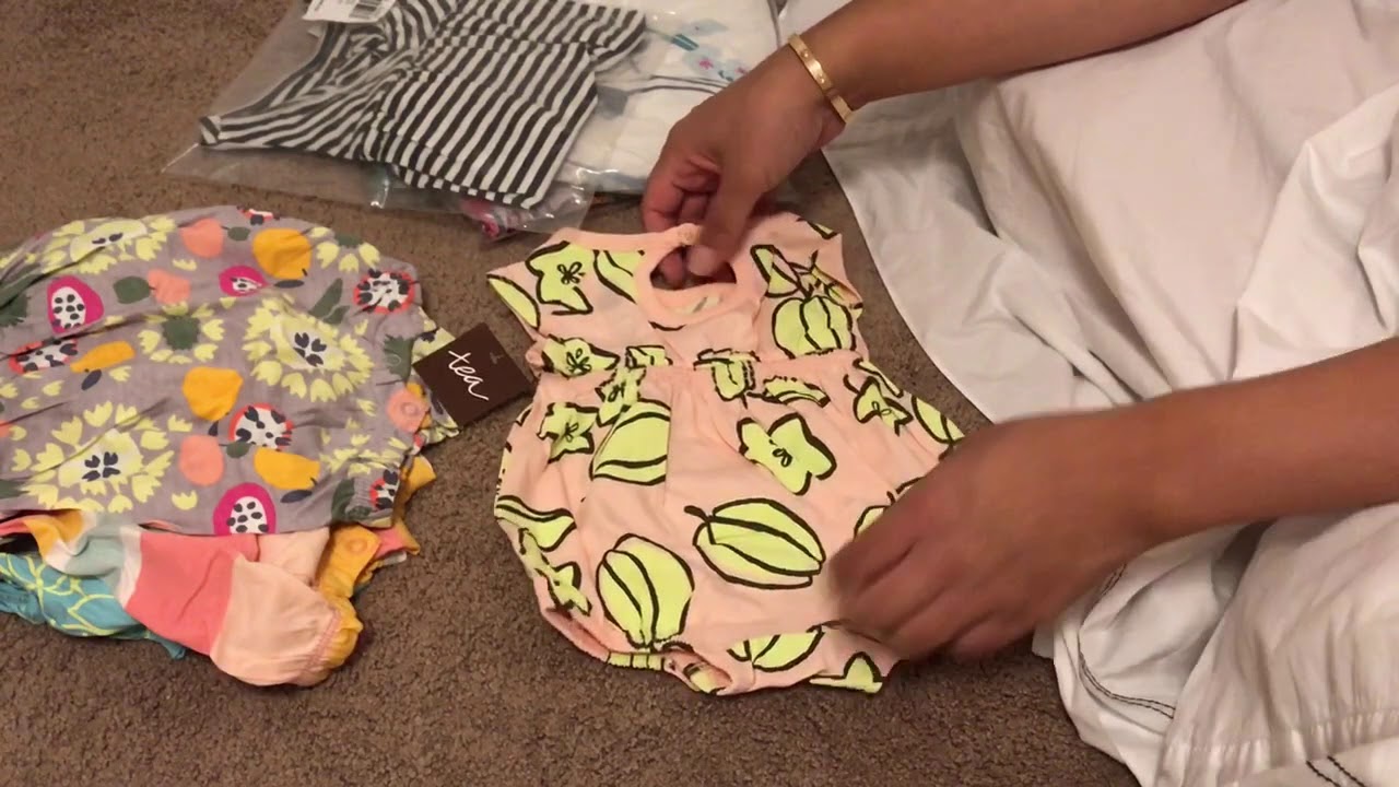 Tea Collection Baby Clothes Haul! Cute Clothes for Reborns and Silicone