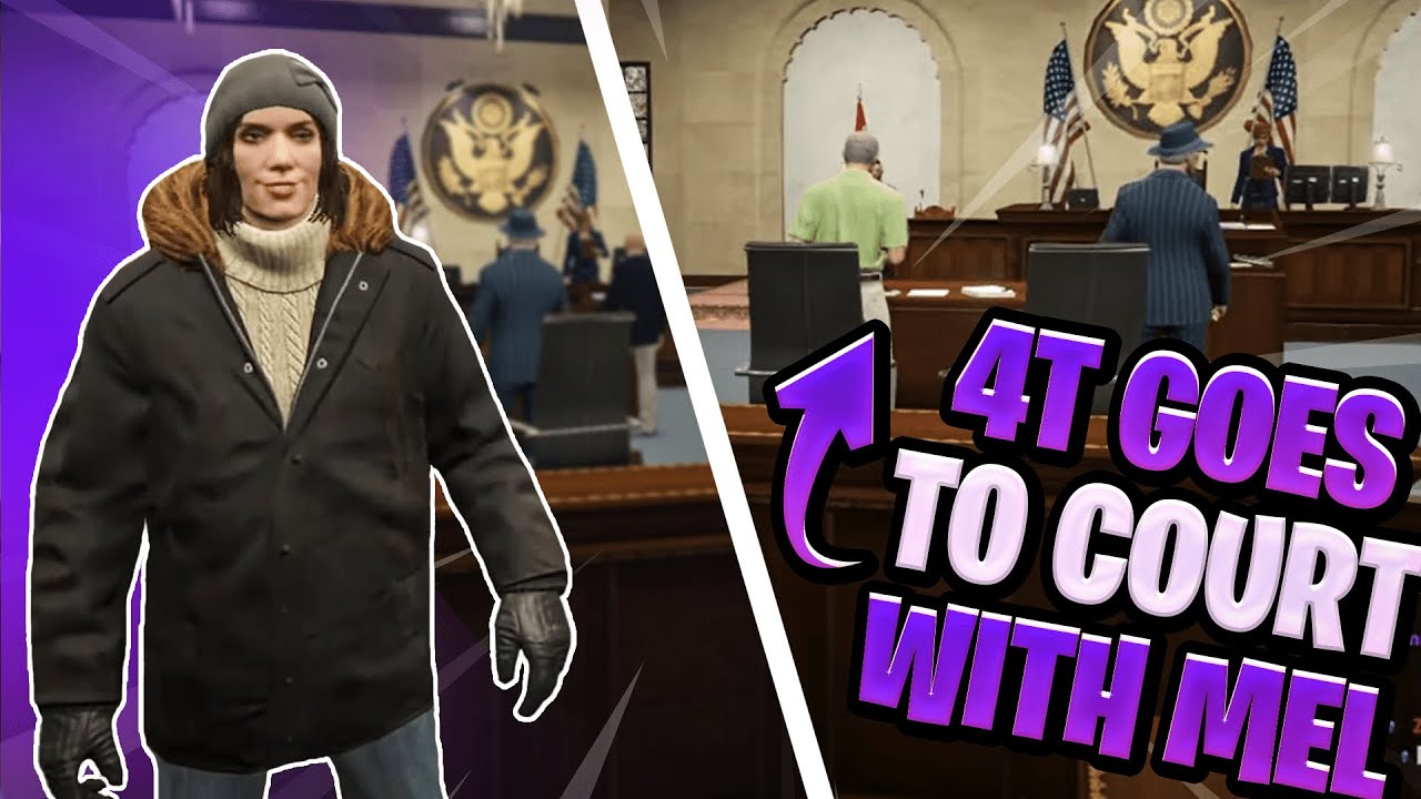 Four Tee Ep. 2 - 4T’s Goes to court but doesn't go as Planned  | GTA V RP NoPixel
