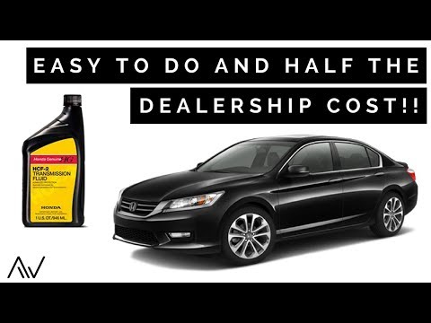 How to change the Transmission Fluid in a Honda Accord  | 2013 - 2017