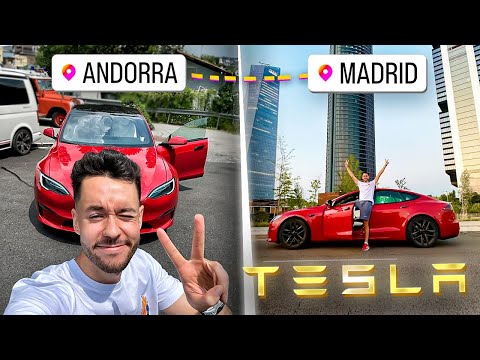 ¿Cómo es hacer un VIAJE LARGO en mi Tesla Model S Plaid? - TheGrefg