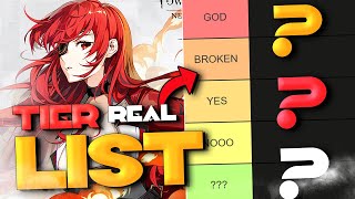 Create a Tower of God : New world Tier List - TierMaker