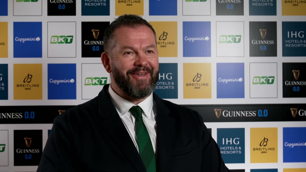 Andy Farrell looks ahead to 2026 Six Nations: Boyle out for tournament, 'amazing story' for Bohan