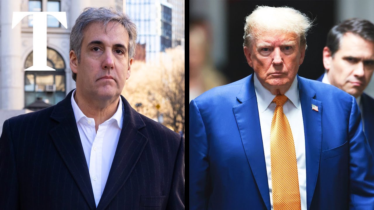 LIVE: Donald Trump and Michael Cohen attend criminal trial in New York ...