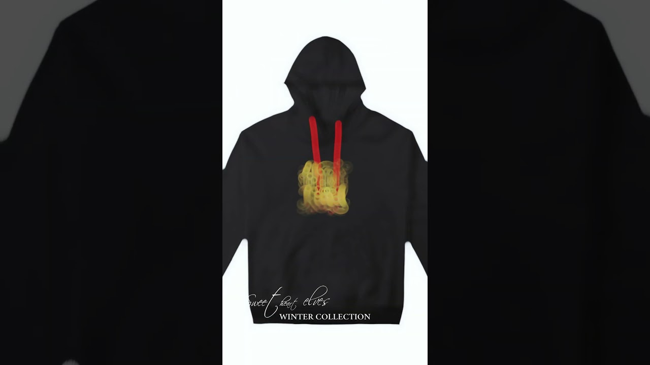 Custom Orange Hoodie for Men & Women - Long Sleeve, Hooded with Pocket, Unique Print Design