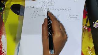 mat101: module 3; multivariable calculus Integration