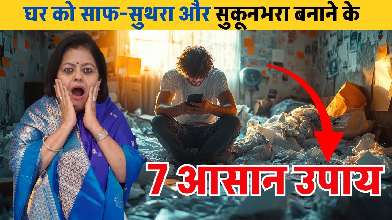 7 Smart De-cluttering Ideas for Indian Small Homes! छोटे घर को बड़ा कैसे दिखाएँ? |