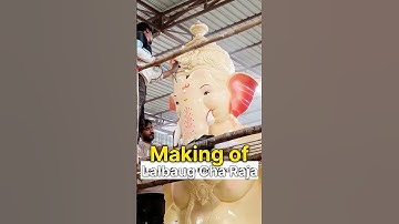 Murti Making of Lalbaug Cha Raja 😍 #shorts