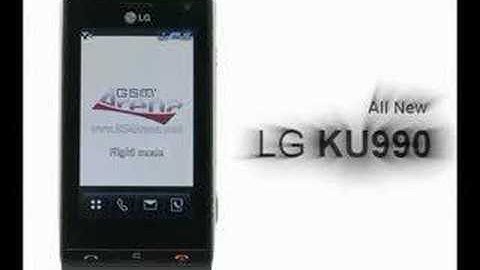 LG KU990 ad