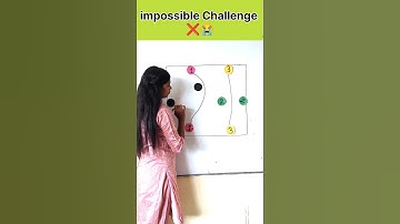 Impossible IQ Test ! Connect the same colours without crossing the lines! #game #challenge #shorts